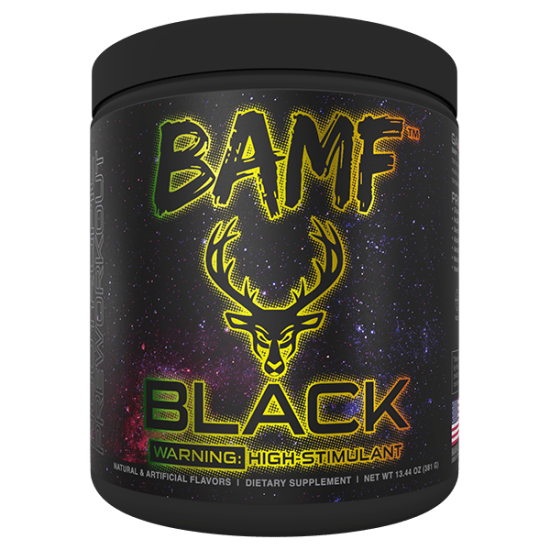 BAMF BLACK - High Stimulant Nootropic Pre-Workout