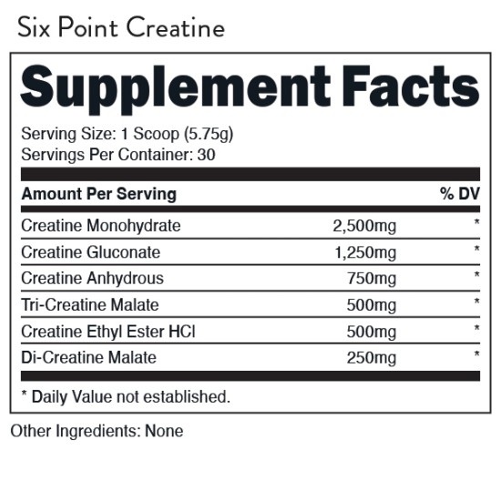 Six Point Creatine