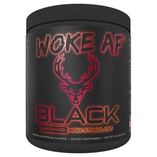 Woke AF BLACK - High Stimulant Pre-Workout